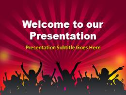 Crowd PowerPoint Template