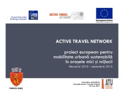 Active Travel Network project
