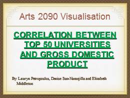ARTS2090 visualisation presentation