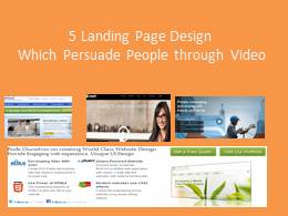 5 Landing Web Pages - How to Use Video to Improve Converston ?