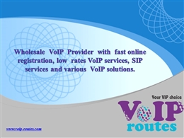 Wholesale VoIP Provider | VoIP Routes.pptx