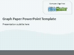 Graph Paper PowerPoint Template