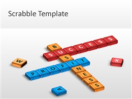 Scrabble Powerpoint Template